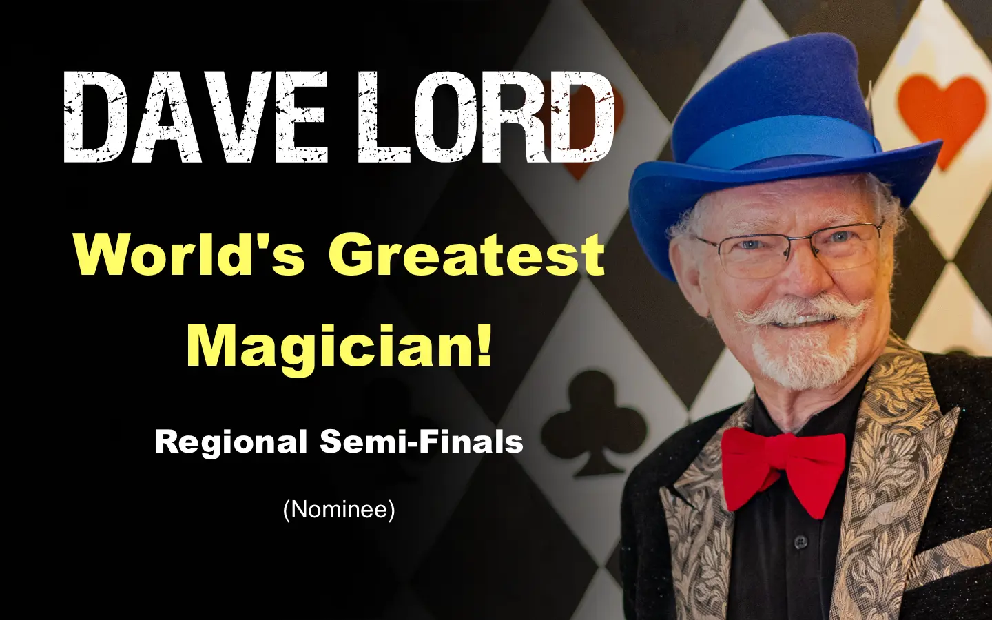 Dave Lord Comedy Magician and Corporate Entertainer.